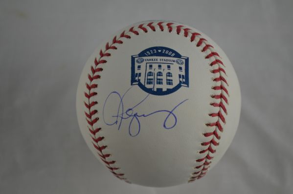 Alex Rodriguez 2008 New York Yankees Autographed Baseball