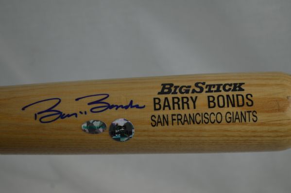 Barry Bonds Autographed Baseball Bat