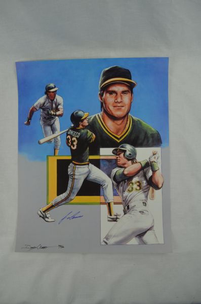 Jose Canseco Artist Signed Limited Edition Print