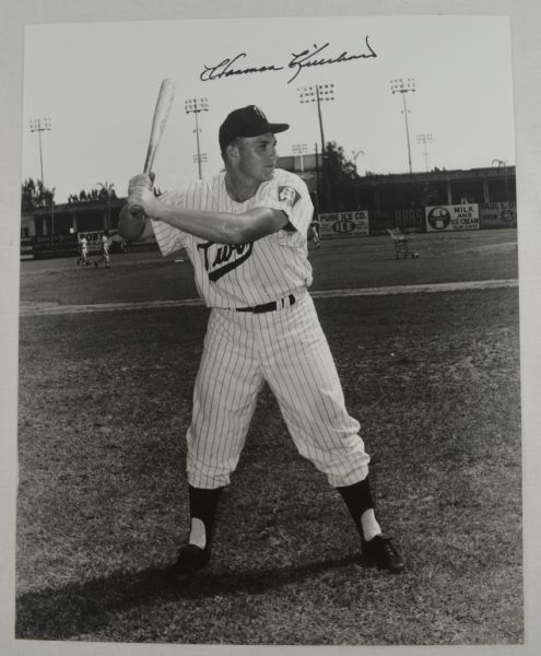 Harmon Killebrew Vintage Minnesota Twins Autographed 16x20 Photo