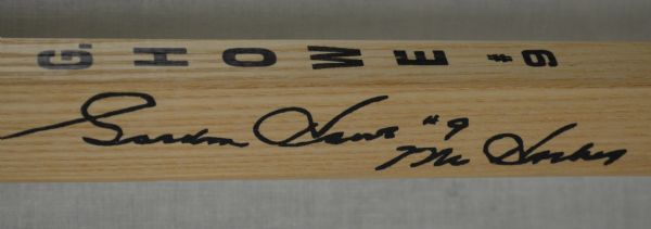 Gordie Howe Autographed Hockey Stick