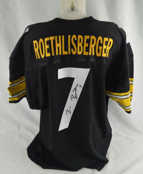 Ben Roethlisberger Autographed Pittsburgh Steelers Jersey
