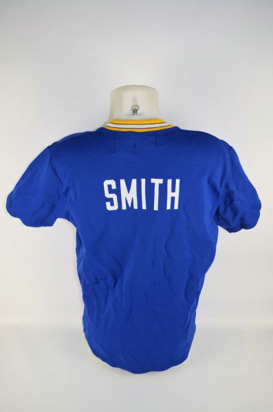 Larry Smith 1987-89 Golden State Warriors Shooting Shirt w/Heavy Use