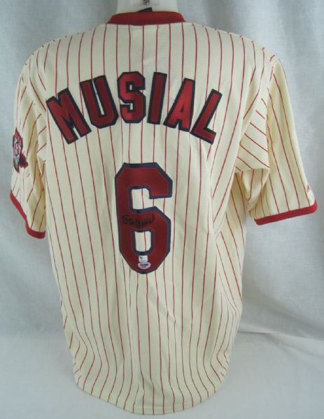 Stan Musial St. Louis Cardinals Autographed Jersey