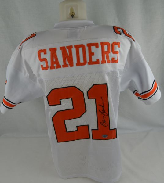 Barry Sanders Oklahoma State Autographed College Jersey