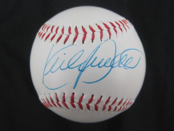 Kirby Puckett Autographed Baseball