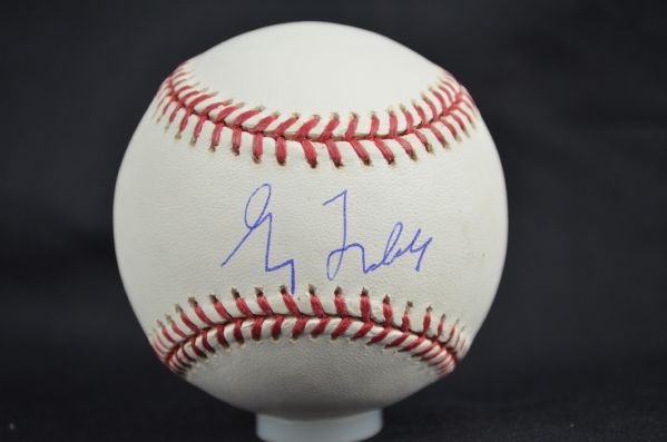 Greg Maddux Autographed Baseball