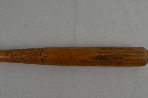 Vintage Ernie Banks Vintage Louisville Slugger Little League Bat
