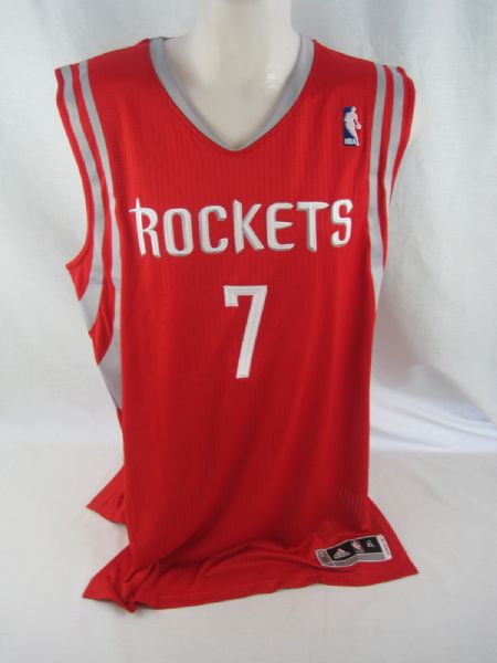 Jeremy Lin Houston Rockets Autographed Jersey w/Rockets LOA