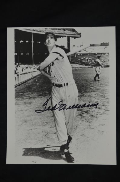 Ted Williams Autographed 8x10 Photo