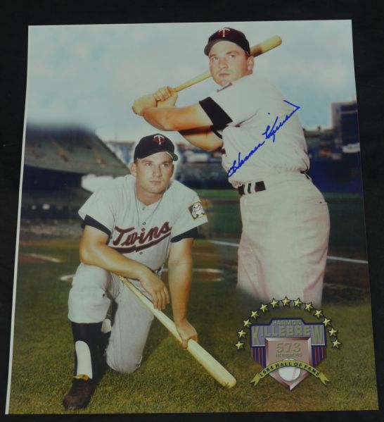 Harmon Killebrew Autographed 11x14 Photo