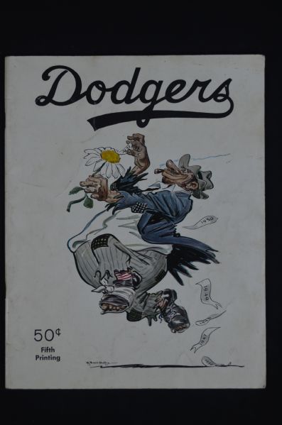 Brooklyn Dodgers 1951 Team Yearbook