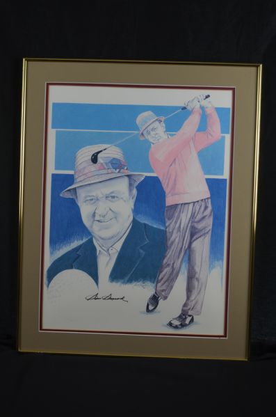 Sam Snead Autographed Limited Edition Lithograph