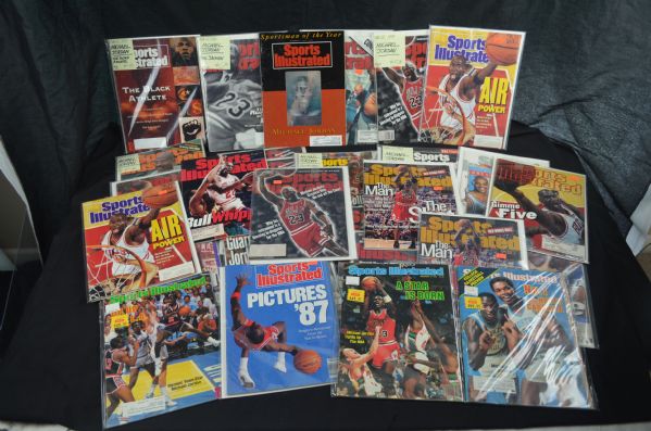Michael Jordan Vintage Sports Illustrated Magazine Collection