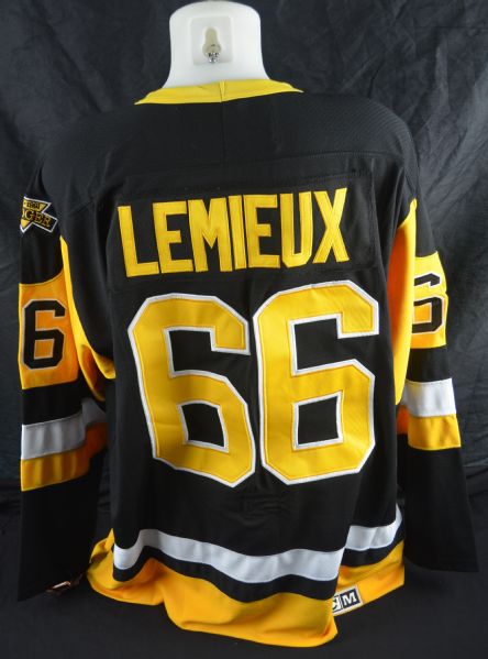 Mario Lemieux 1991 Pittsburgh Penguins Hockey Jersey