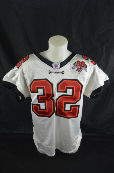 Michael Pittman 2005 Tampa Bay Buccaneers Professional Model Jersey w/Heavy Use