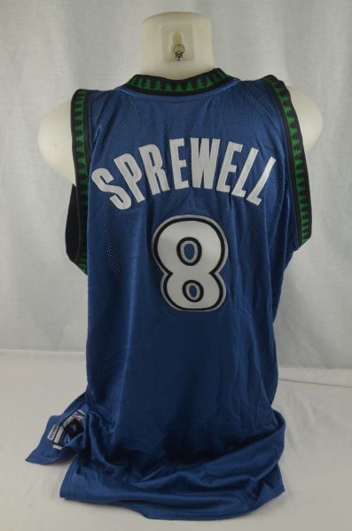 Latrell Spreewell 2004-05 Minnesota Timberwolves Professional Model Jersey w/Medium Use