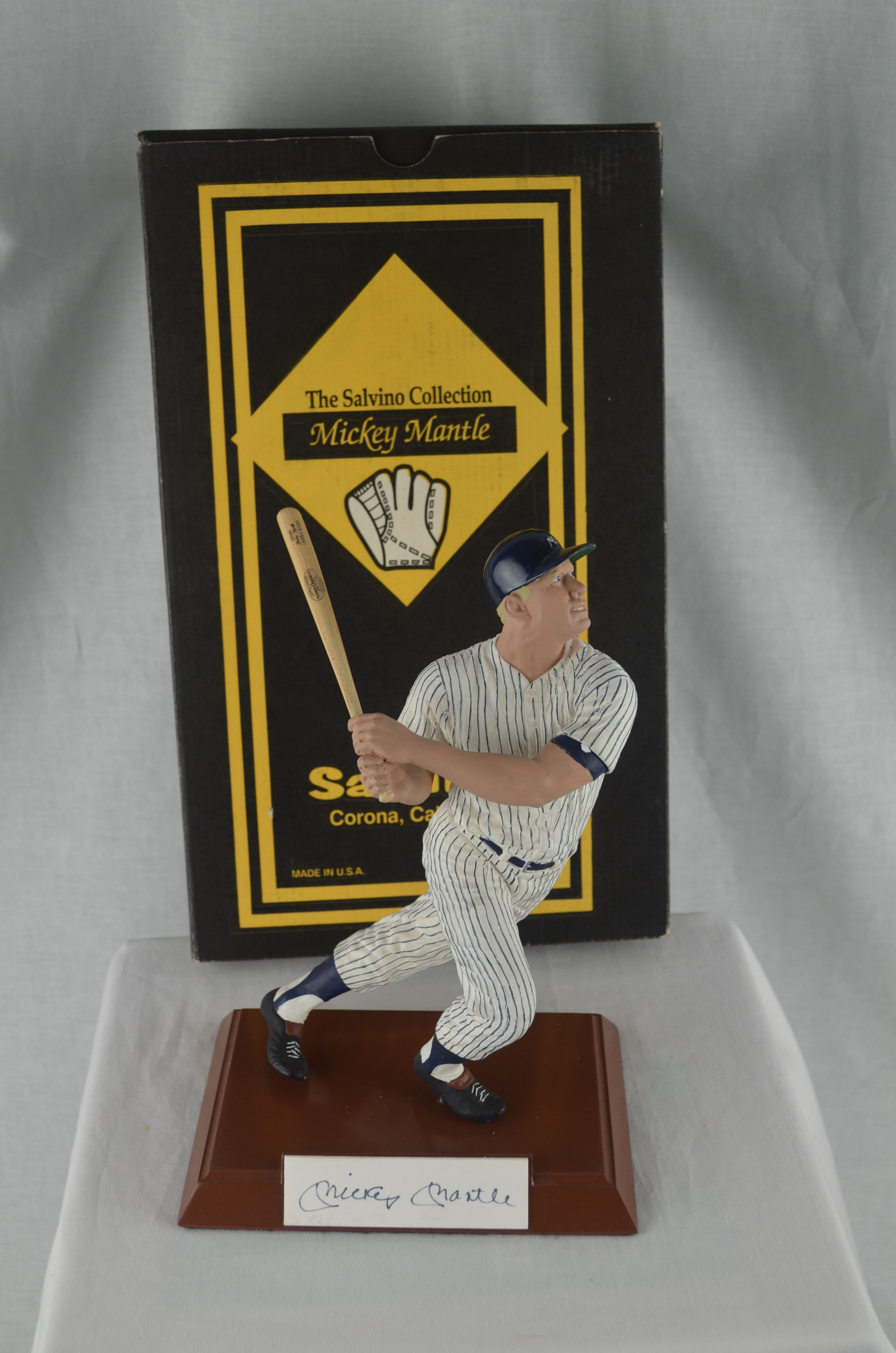 mickey mantle plastic figurine