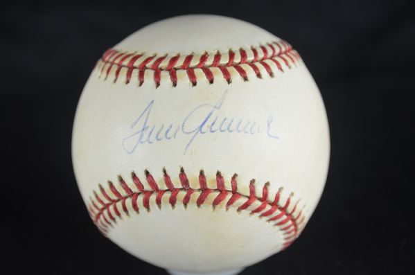 Tom Seaver Autographed Baseball