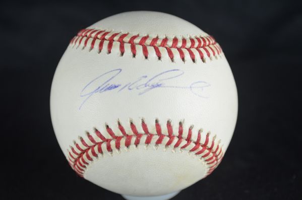 Ivan Rodriguez Autographed Baseball