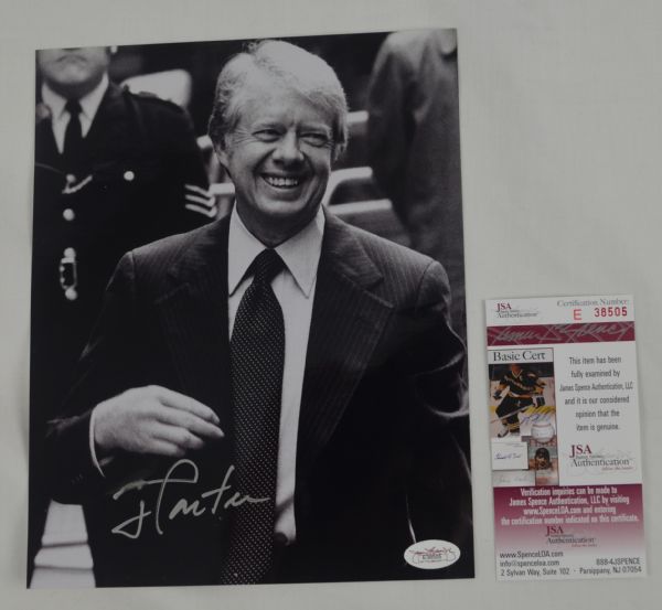 Jimmy Carter Autographed 8x10 Photo