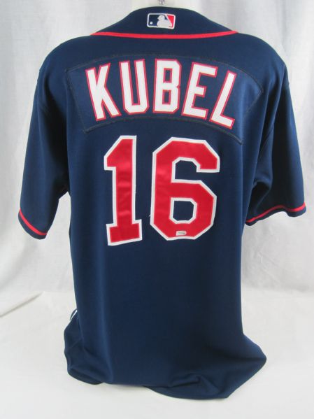 Jason Kubel 2007 Minnesota Twins Jersey w/Medium Use & Herb Carneal Patch