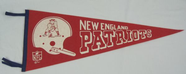Vintage New England Patriots 1967 Pennant