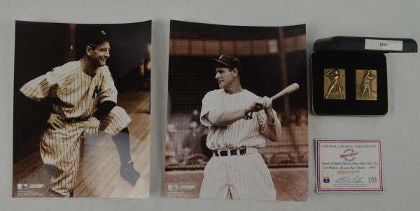 Lou Gehrig & Cal Ripken Jr Collection