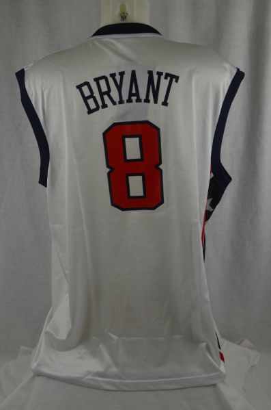 Kobe Bryant 2004 USA Olympic Games Autographed Jersey