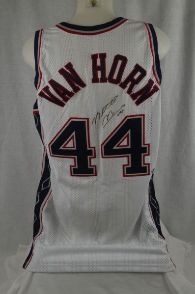 Keith Van Horn 1997-98 New Jersey Nets Professional Model Jersey w/Light Use