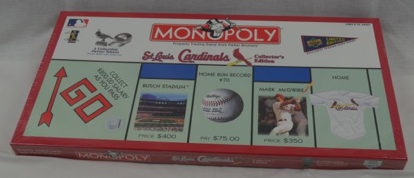 St Louis Cardinals Sealed Monopoly Game