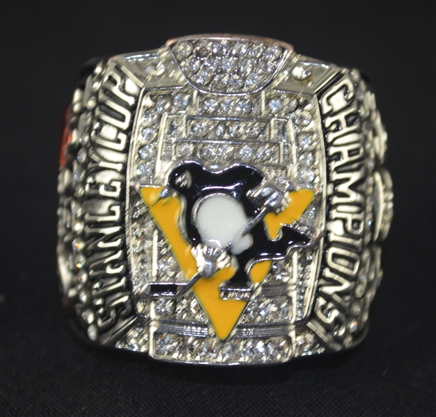 Sidney Crosby 2009 Pittsburgh Penguins Stanley Cup Championship Replica Ring