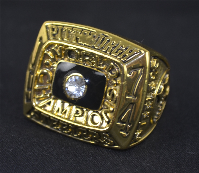 Pittsburgh Steelers 1974 Super Bowl IX Championship Replica Ring