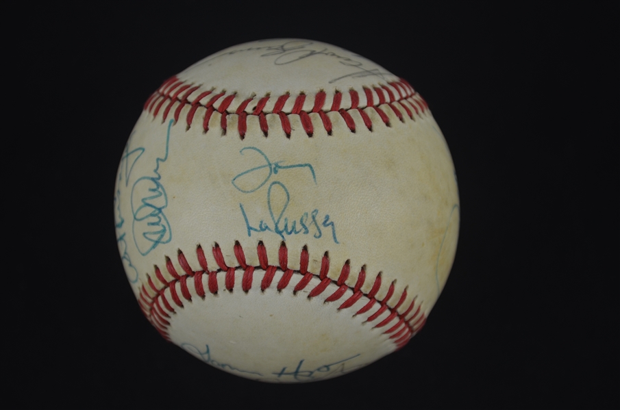 Chicago White Sox 1985 Team Signed Baseball w/20 Signatures 