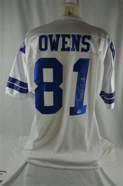 Terrell Owens Autographed Dallas Cowboys Jersey