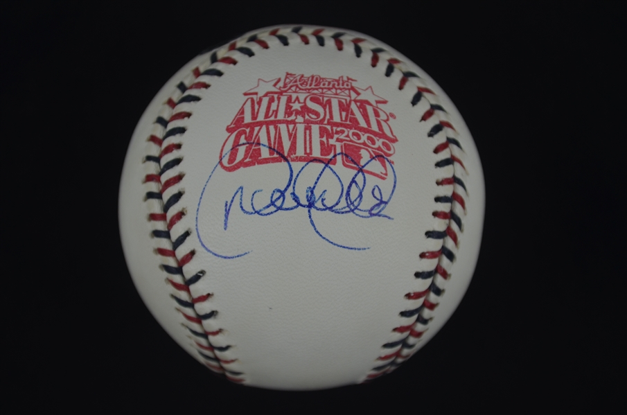 Derek Jeter Autographed 2000 All Star MVP Baseball