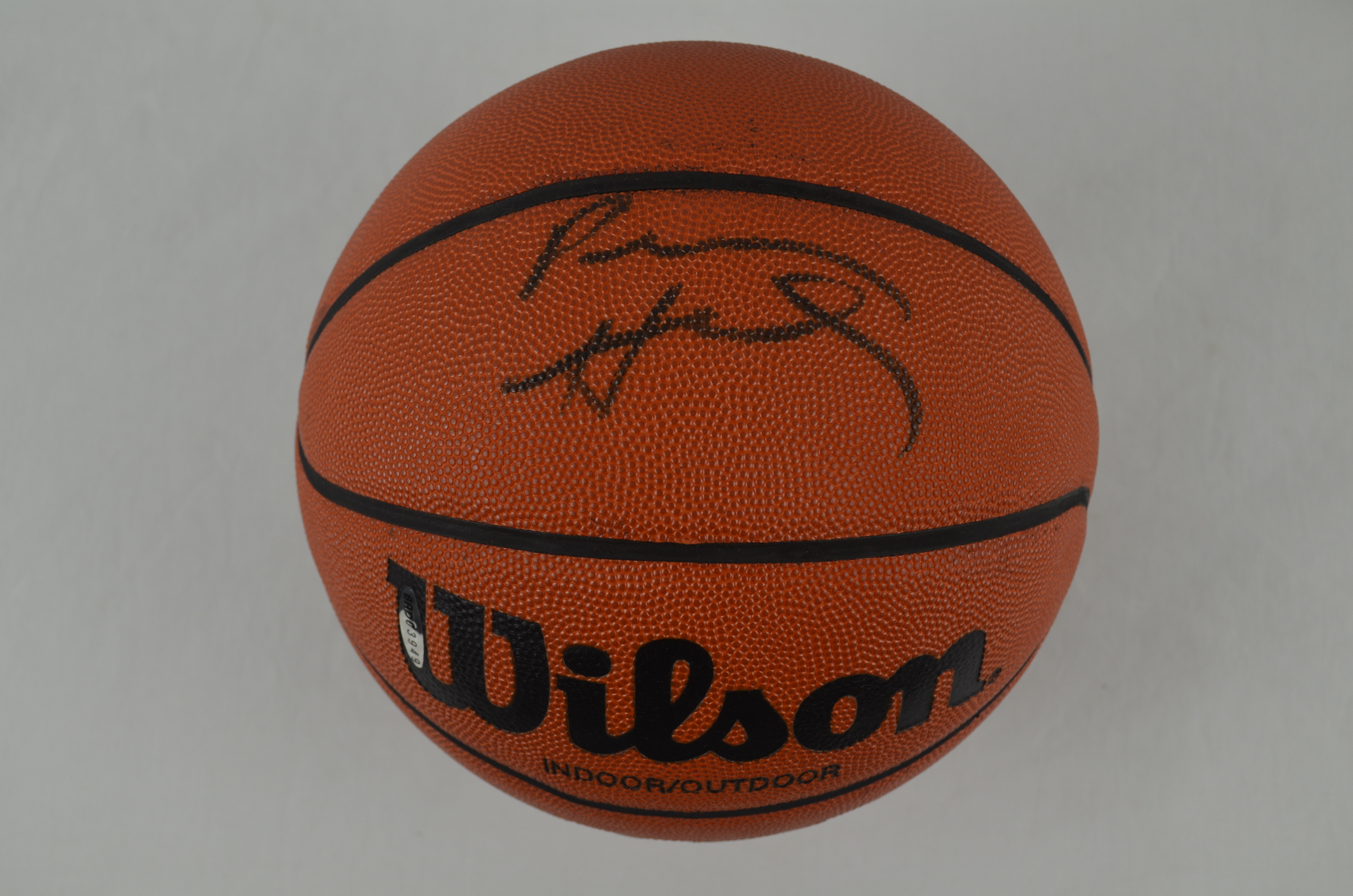 Lot Detail - Penny Hardaway UDA Autographed Basketball (BAD03949)