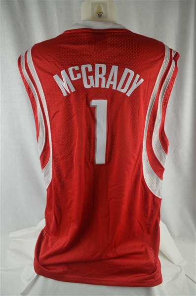 Tracy McGrady Lot of 3 Houston Rockets Authentic Reebok Basketball Jerseys