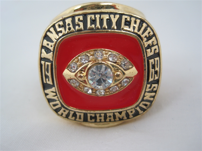 Len Dawson Kansas City Chiefs 1969 Super Bowl Replica Ring 