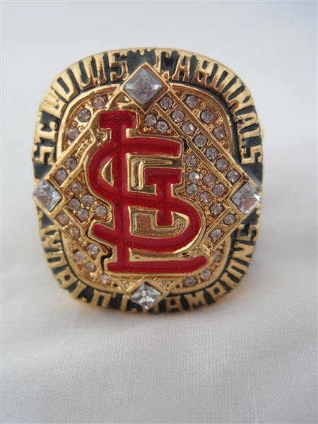 Bob Gibson St. Louis Cardinals 2006 World Series Champions Replica Ring 