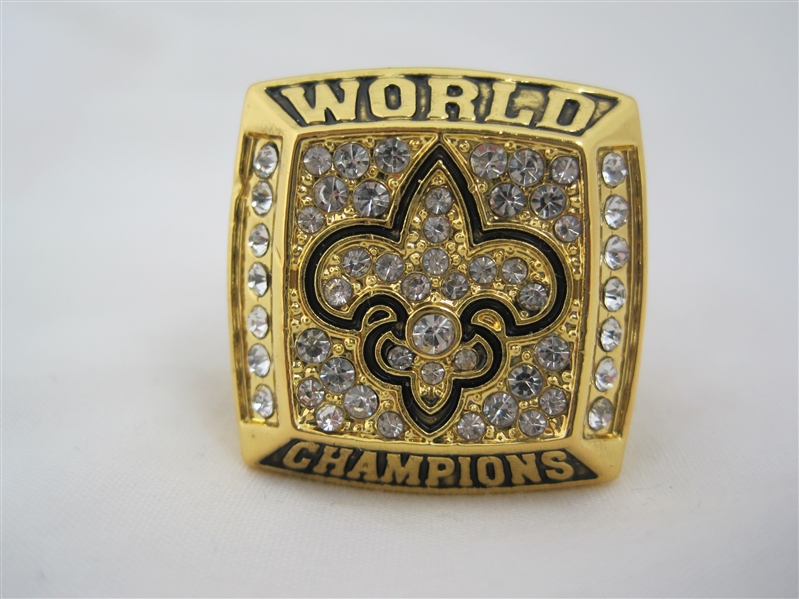 Drew Brees New Orleans Saints 2010 Super Bowl XLIV Replica Ring 