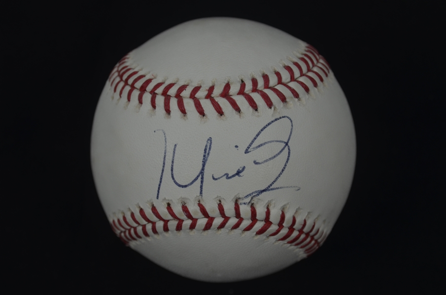 Manny Ramirez Autographed Baseball