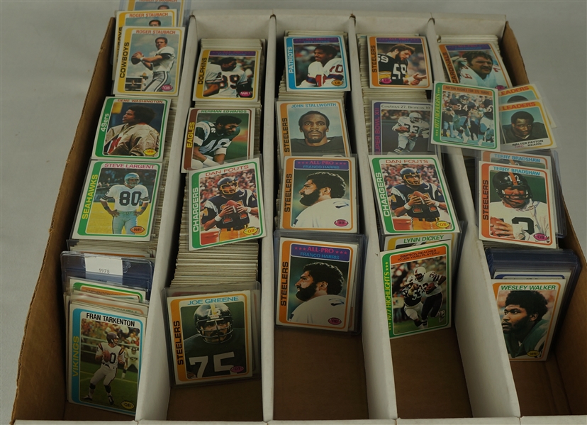 Vintage 1978 Topps Football Card Collection