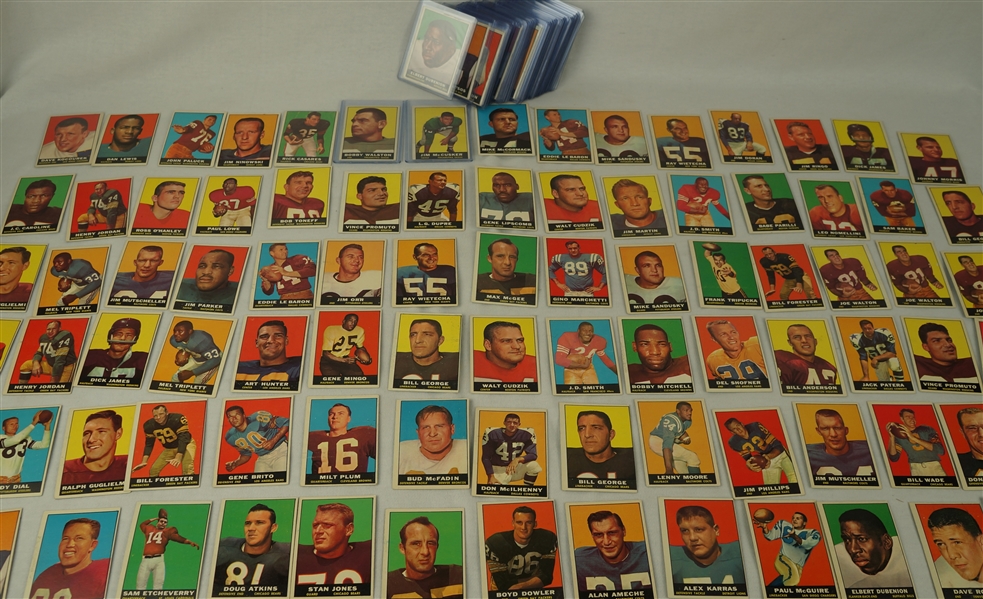 Vintage 1961 Topps Football Card Collection