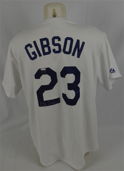 Kirk Gibson Autographed LA Dodgers Jersey