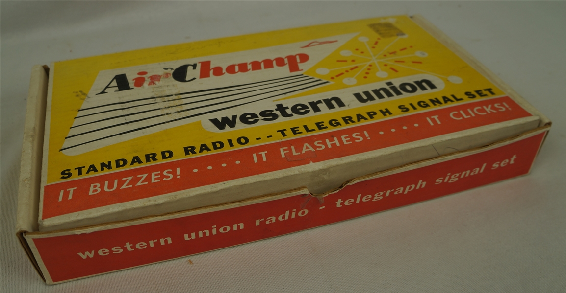 Air Champ Western Union Radio Telegraph Set