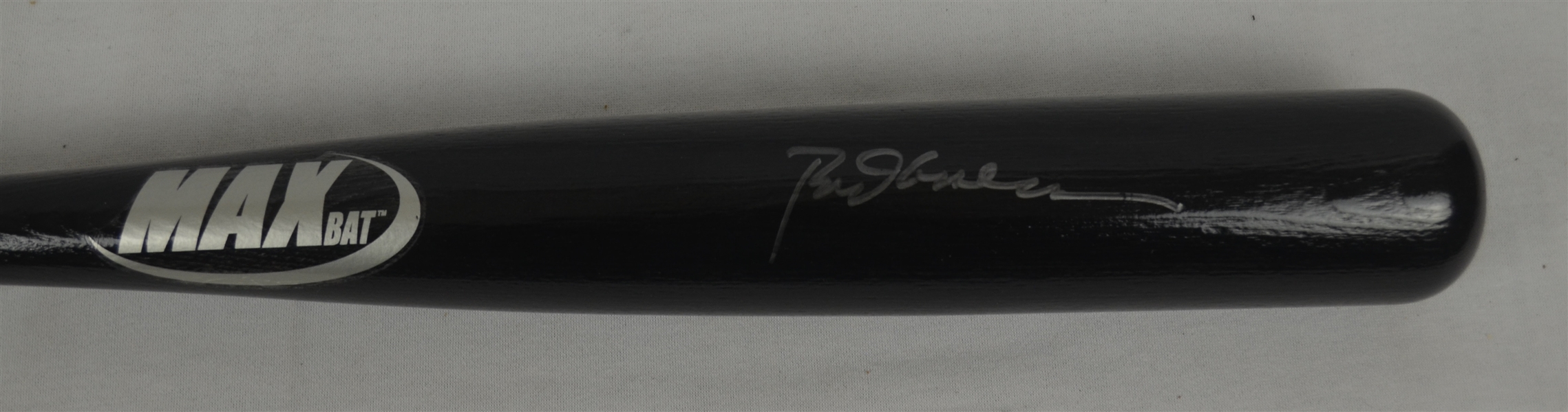 Rod Carew Autographed Bat & Mini Helmet