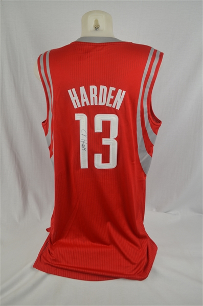 James Harden Autographed Houston Rockets Jersey