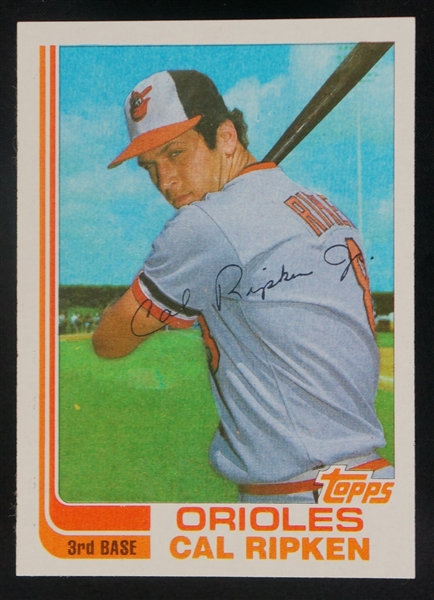 Cal Ripken 1982 Topps Traded Rookie Card NM/MT+