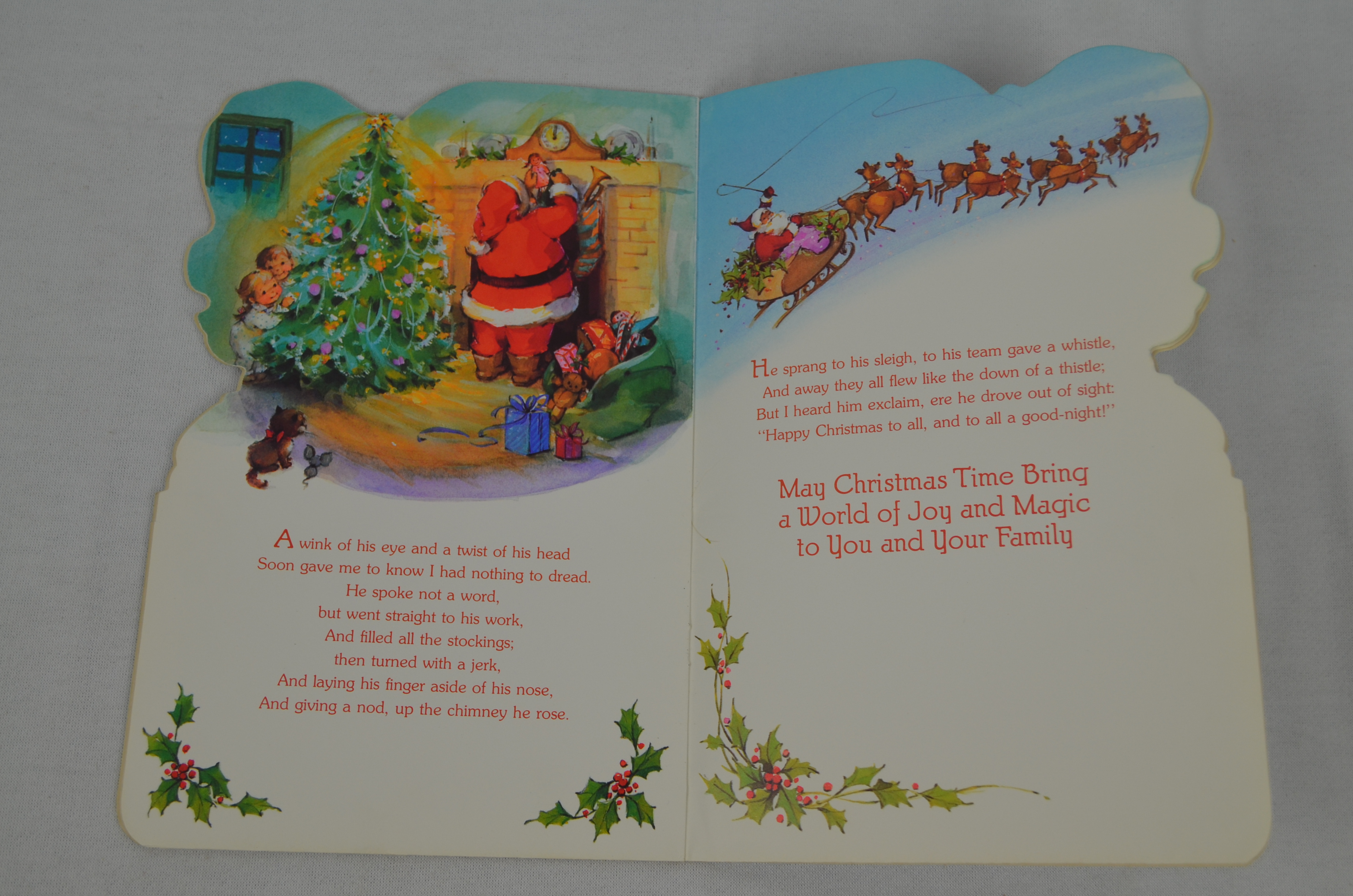 Lot Detail - Vintage &quot;The Night Before Christmas&quot; Book